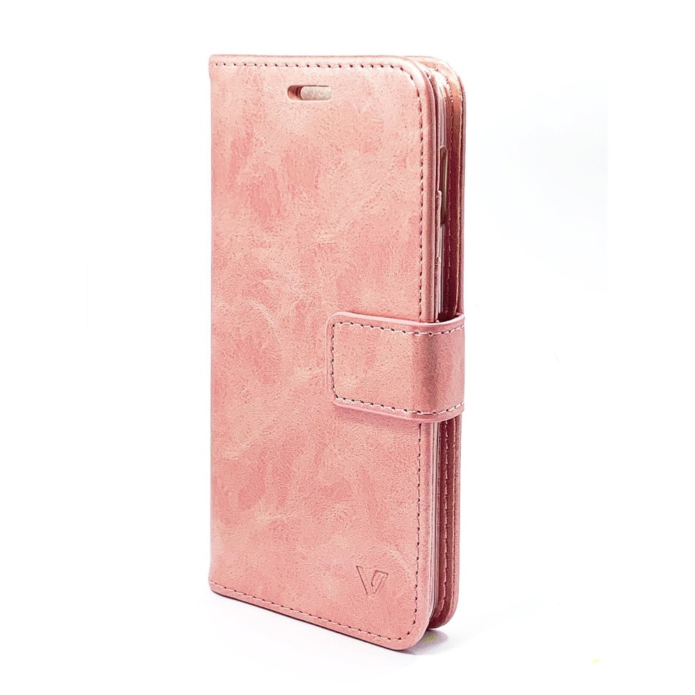 Valreda Wallet Case for iPhones - Rose Gold